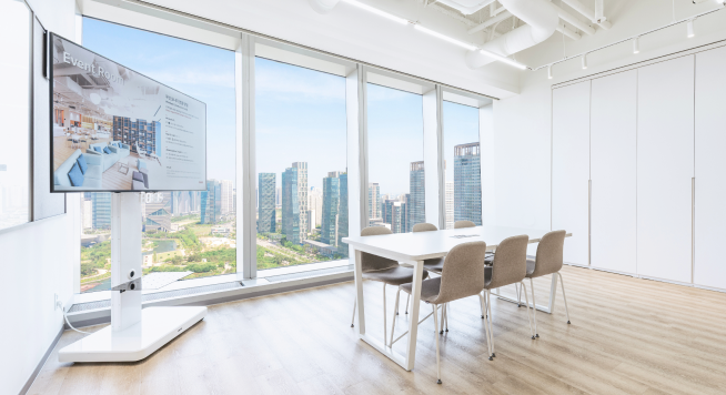 공용 라운지 및 서비스 공간