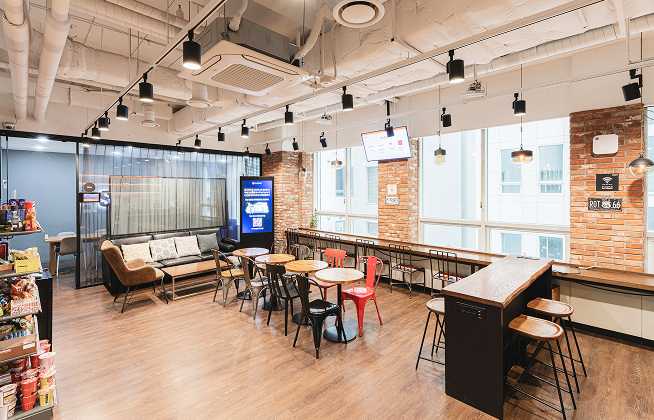 강남 삼성역 공유오피스 스테이지나인 삼성점 5층 라운지