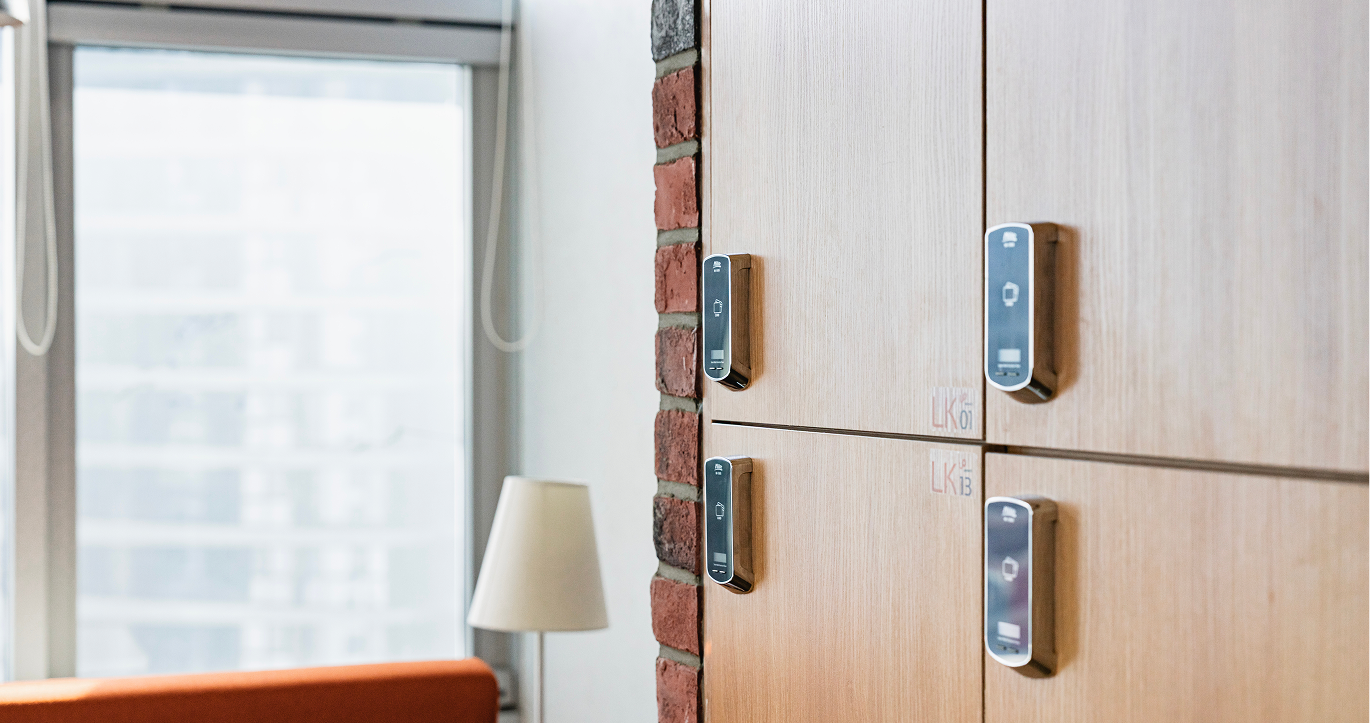 스마트 락커 사물함 이미지